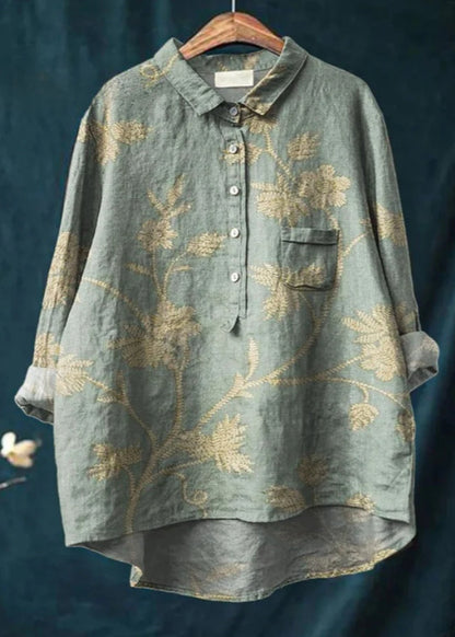 Claire | Blusa de Verano Elegante de Lino