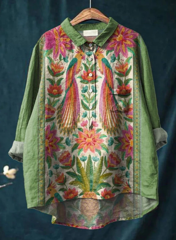 Claire | Blusa de Verano Elegante de Lino